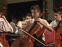 Concerto degli alunni della media Poet
